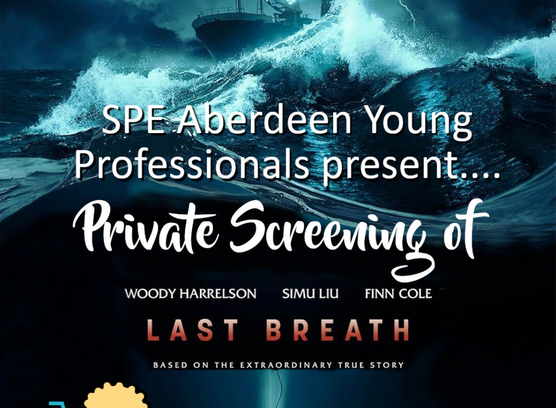 SPE Aberdeen Young Professionals present a private screening of Last Breath starring Woody Harrelson