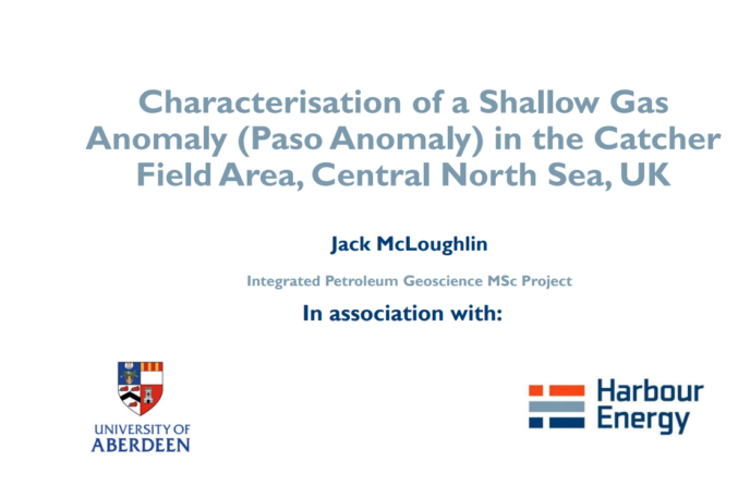 Characterisation of a Shallow Gas Anomaly (Paso Anomaly) in the Catcher Field Area, Central North Sea, UK