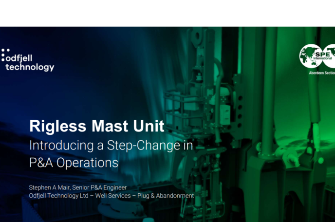 Rigless Mast Unit Introducing a Step-Change in  P&A Operations