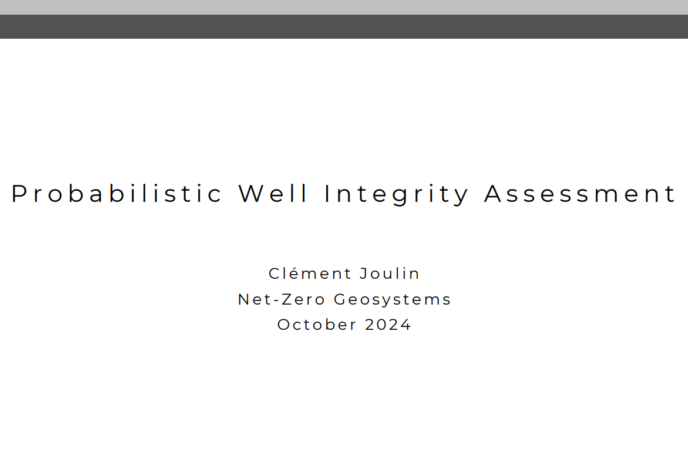 Probabilistic Well Integrity Assessment