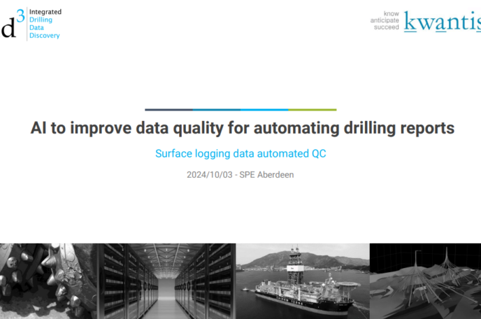 AI to improve data quality for automating drilling reports