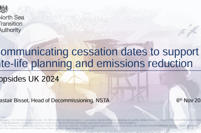 Communicating cessation dates to support  late-life planning and emissions reduction