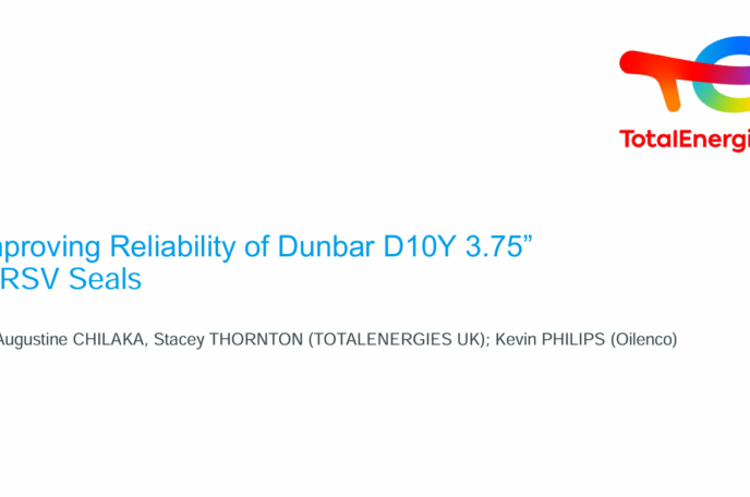 Improving Reliability of Dunbar D10Y 3.75”  WRSV Seals