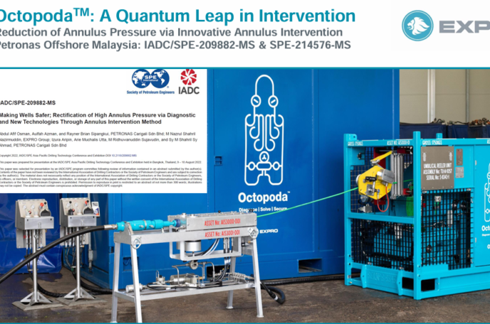 OctopodaTM: A Quantum Leap in Intervention  Reduction of Annulus Pressure via Innovative Annulus Intervention  Petronas Offshore Malaysia: IADC/SPE-209882-MS & SPE-214576-MS