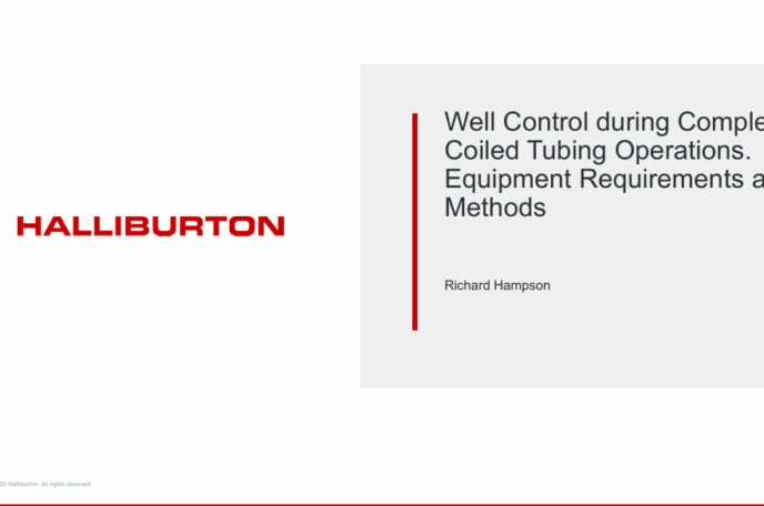 Well Control during Complex  Coiled Tubing Operations.  Equipment Requirements and  Methods