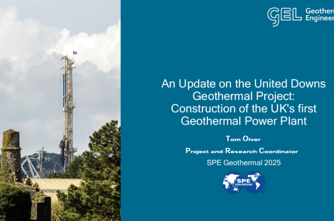 An Update on the United Downs  Geothermal Project:  Construction of the UK's first  Geothermal Power Plant